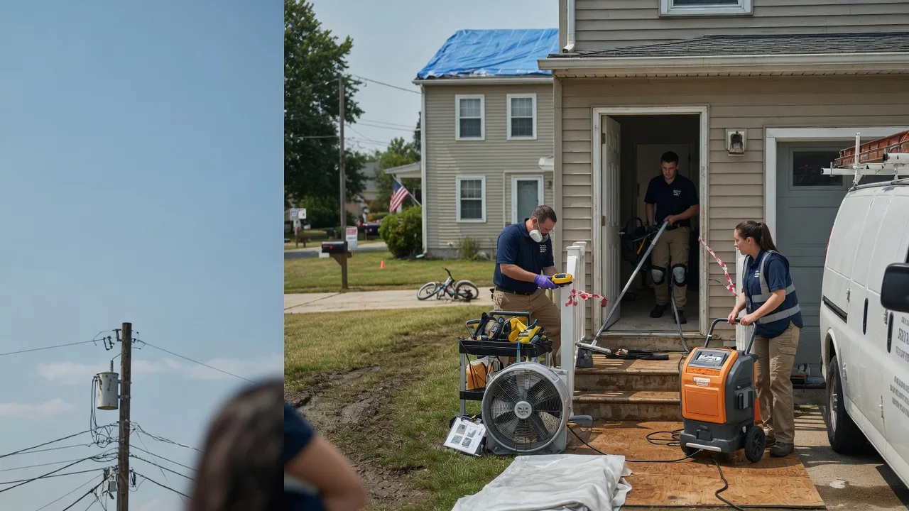 Water Damage Repair in Sarona, WI near me